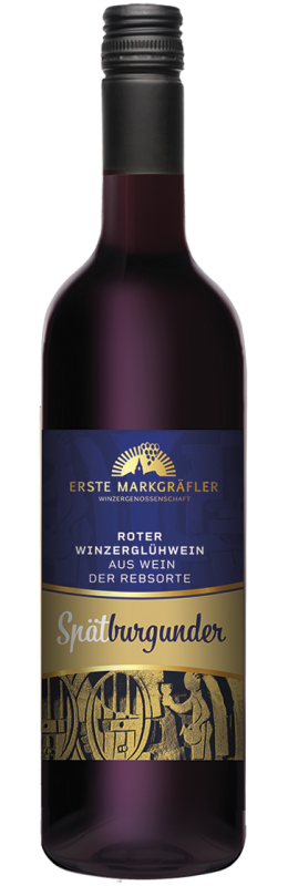 Roter Winzerglühwein Spätburgunder Premium Glühwein Baden