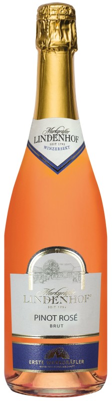Markgräfler Lindenhof Pinot Rosé Baden Winzersekt b. A. brut