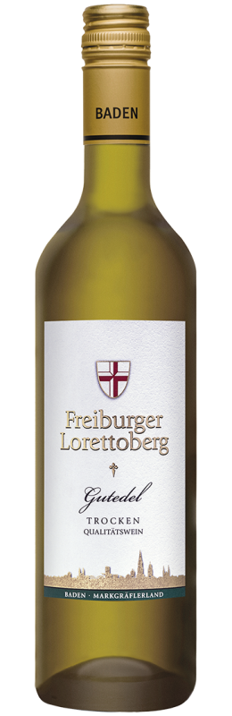 Freiburger Lorettoberg Gutedel Qw Baden trocken 0,75 l