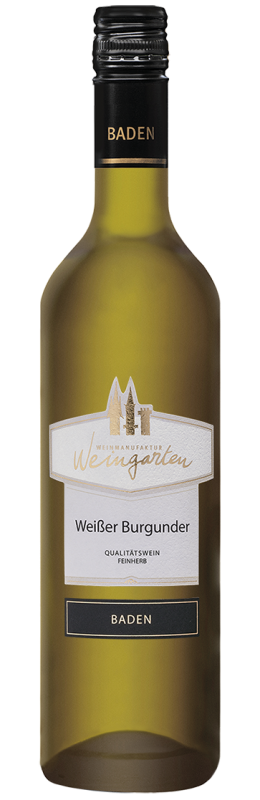 Weinmanufaktur Weingarten Weißer Burgunder Feinherb Qw Baden